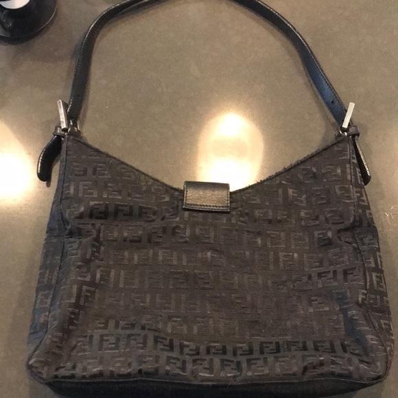 Fendi Zucca FF hobo vintage shoulder bag - Picture 4 of 10